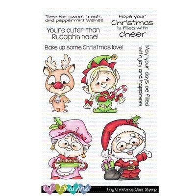 C.C. Designs Clear Stamps - Tiny Christmas